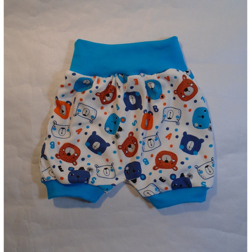 Krátké turkáčky (kraťasy) Medvědi B