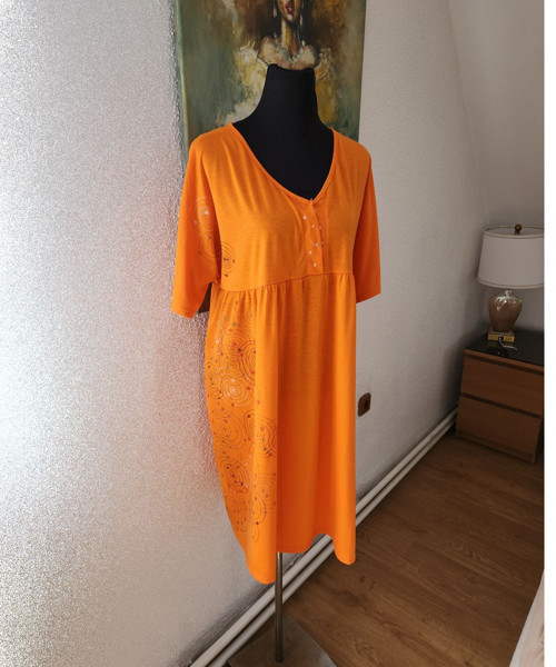Olina - šaty/tunika - vel. 6XL (1333)