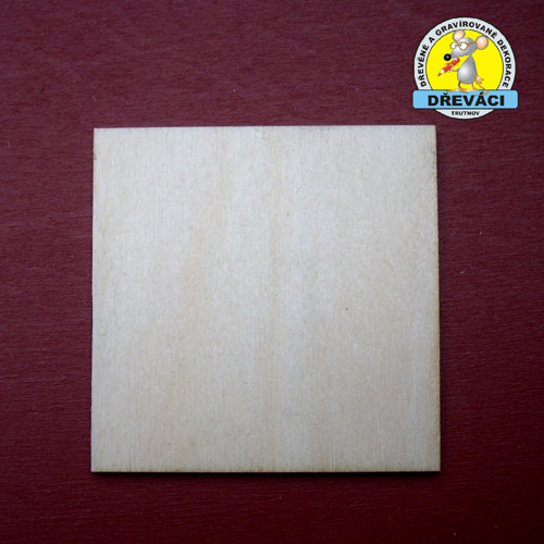 Čtverec 7cm x 7 cm na sada 500 ks...KV0005 D