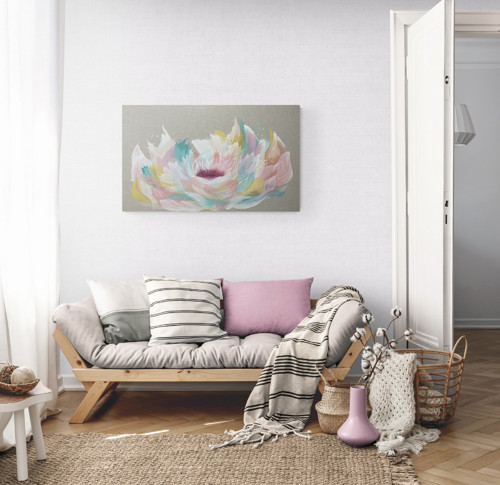 Květ života, 60 x 100 cm, obraz na plátně