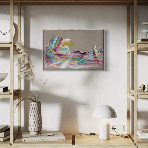 Rozbouřené emoce, 40 x 60 cm, obraz na plátně