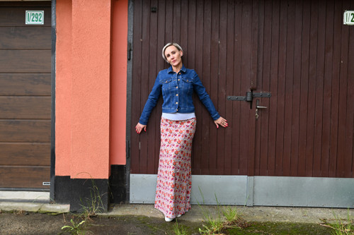 Tepláková maxisukně