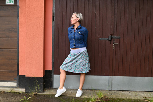 Tepláková sukně