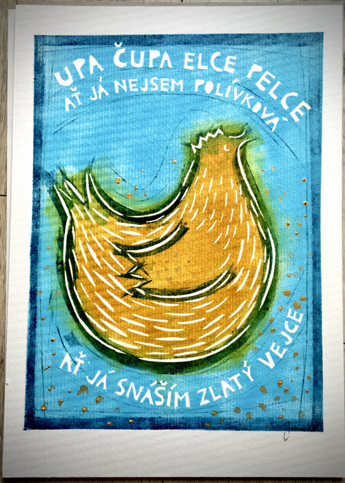 Zlatonosná slepice — foto 1