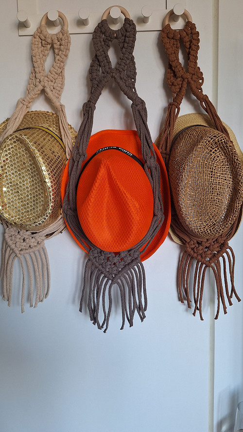 Boho závěs/věšák na klobouk