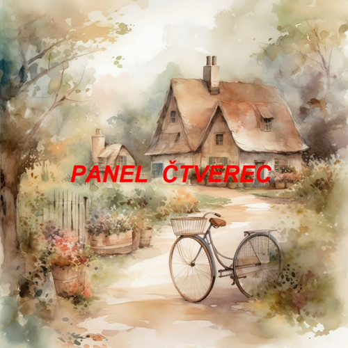 Bavlněný panel 25x25 cm - skladem — foto 1