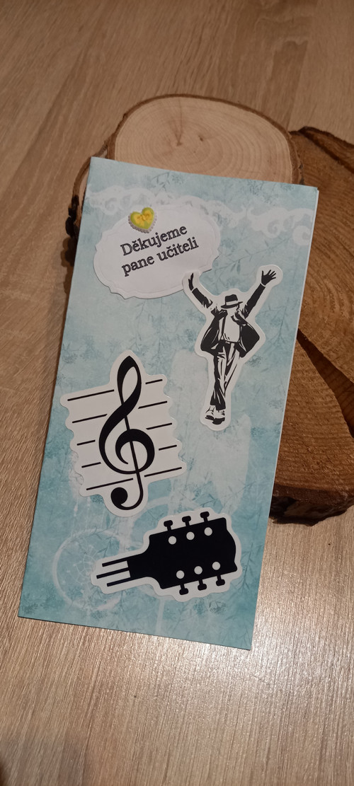 Poděkování pro pana učitele / učitelce