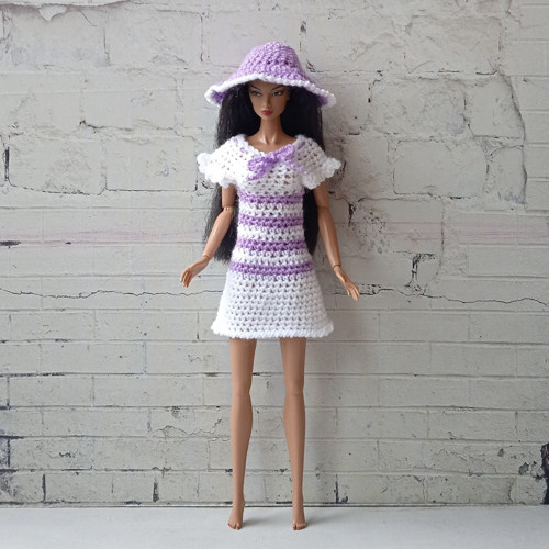 Pro Barbie, FR, Integrity - šaty, klobouček — foto 1