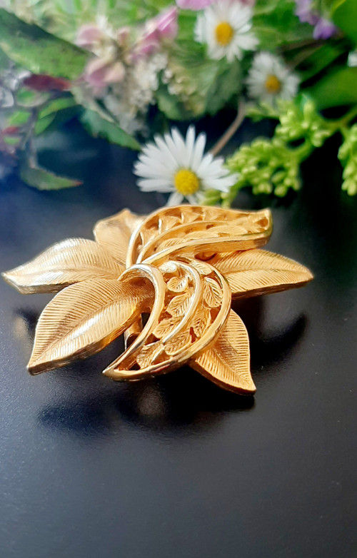 Nádherná vintage brož, USA, 70-léta