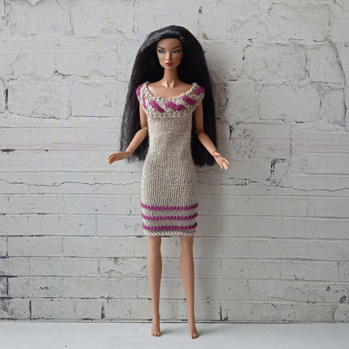 Oblečky pro Barbie, FR, Integrity - šaty — foto 1