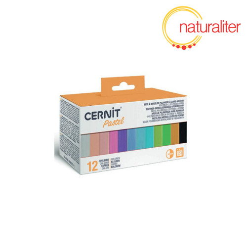 CERNIT sada Pastel 12x25g