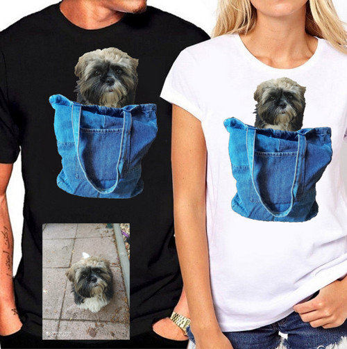 Tričko Unisex S Vlastním Pejskem