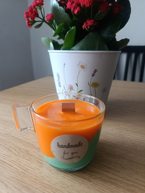 Sójová svíčka mango
