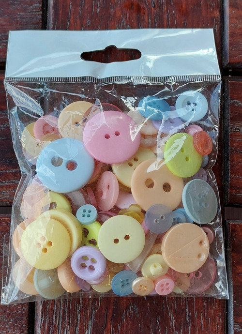 Pastels button 75 gr. — foto 1