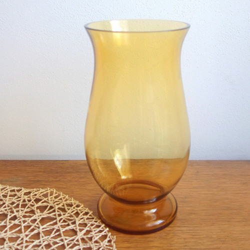 Ambrová váza Borocrystal - výška 26 cm