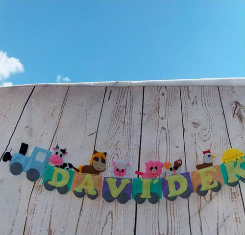 Dekorace se jménem - Davídek