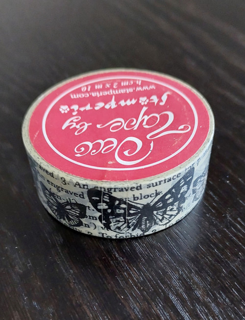 Samolepicí papírová páska Motýli