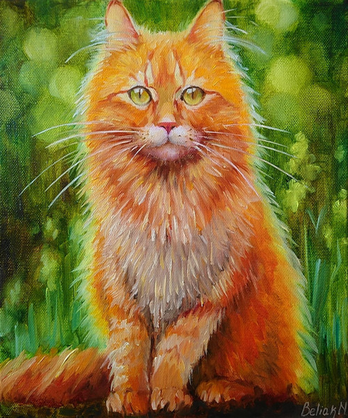 Olejomalba "kočka" — foto 1