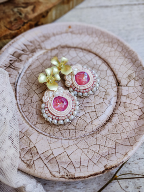 SLEVA! Simple soutache earrings n.15 — foto 1