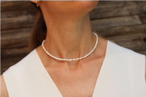 Perlový choker — foto 1
