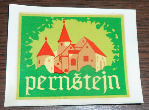 Cestovatelský OBTISK • Pernštejn — foto 1