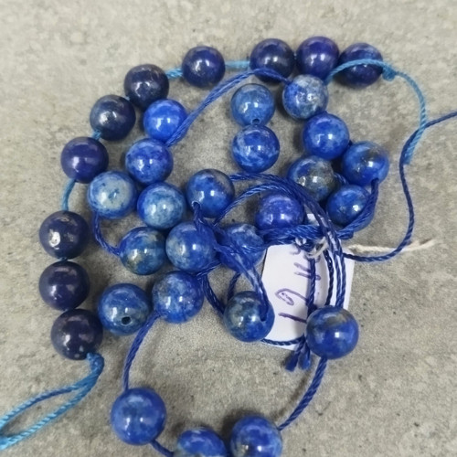 Lapis lazuli, kulička 8mm, 3ks