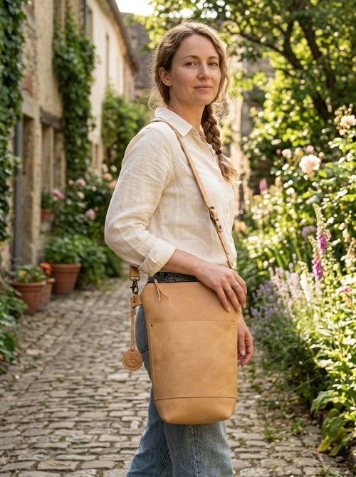 Kožená kabelka / crossbody 2288