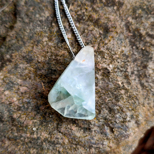 Fluorite Green ... náhrdelník z fluoritu