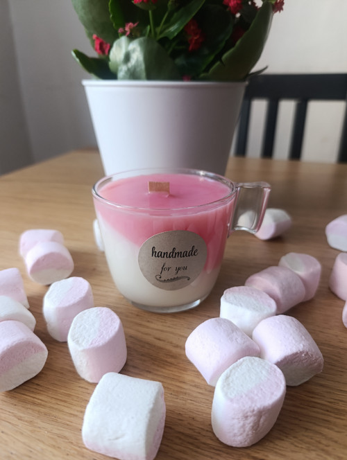 Sójová svíčka Marshmallow