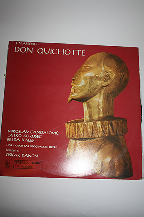 Gramofonová deska J.Massenet - DON QUICHOTTE