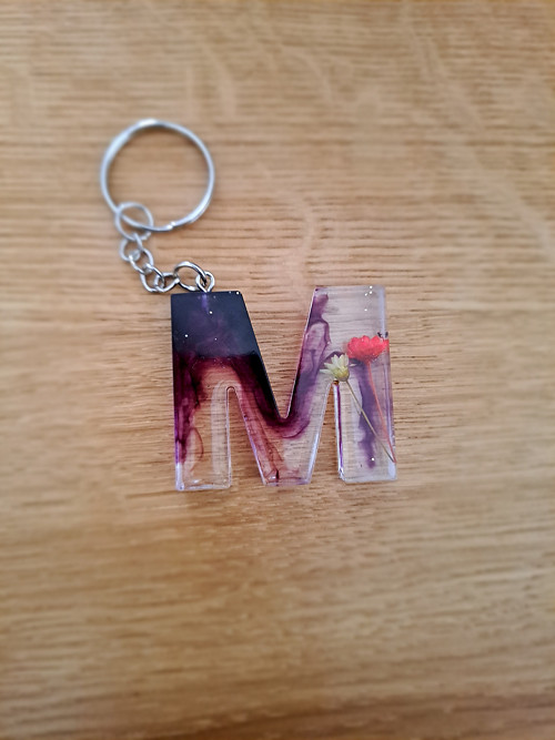 Klíčenka písmeno M — foto 1