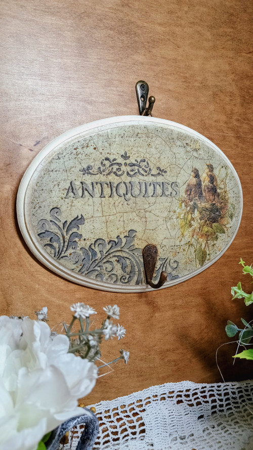 "Ptáčci antiquites " věšáček