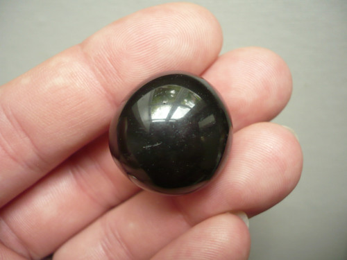 Troml. - obsidián zlatý 24 mm, č.63s