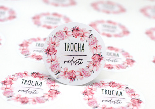 Trocha radosti samolepky 24 ks — foto 1