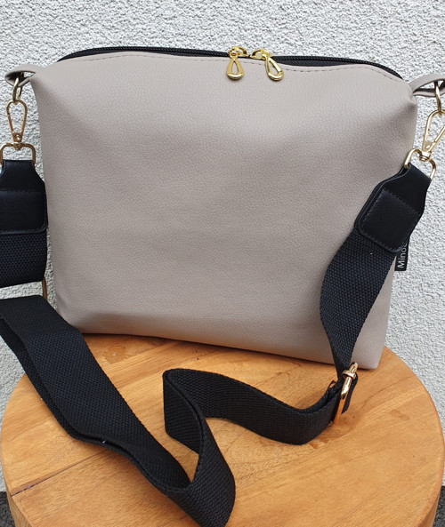 Béžová crossbody kabelka