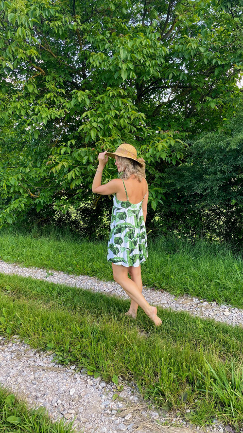 Šaty Green Leaves
