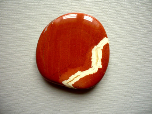 Placka - jaspis červený 40 mm, č.262s