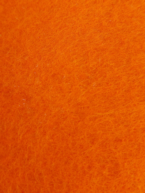 Filc oranžový 30 x 45cm/2mm/350gr.