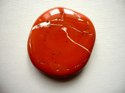 Placka - jaspis červený 42 mm, č.269s