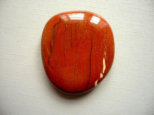 Placka - jaspis červený 44 mm, č.284s