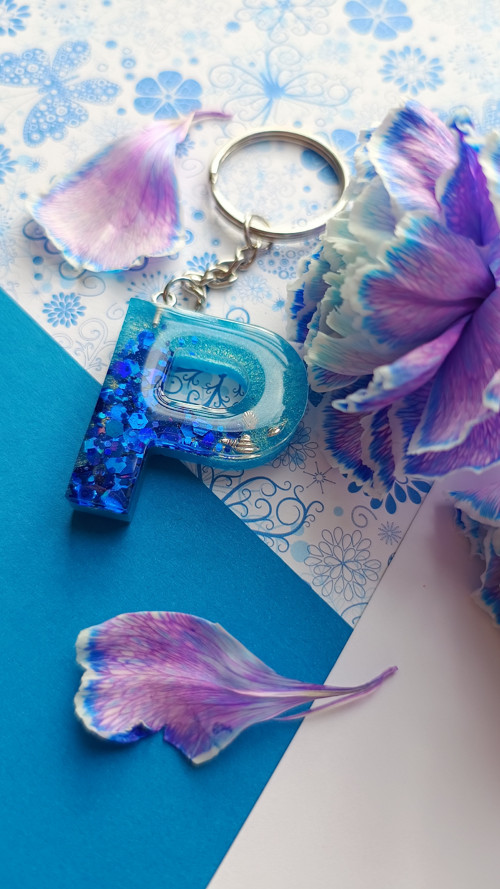 Letter "P" Blue Shells
