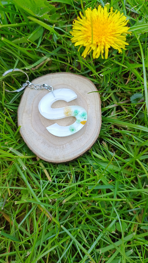 Letter "S" Flower art — foto 1