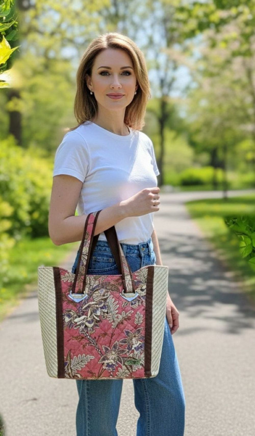 Květinová kabelka