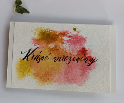 Krásné narozeniny...