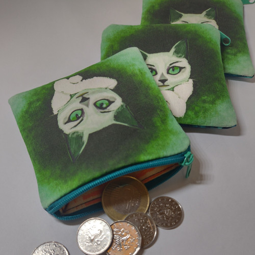 Malá kočičí peněženka