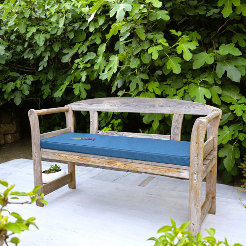 113x37x5 Outdoor polstr na lavici, imitace lnu