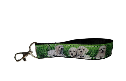 Klíčenka Dinofashion Little White Dog