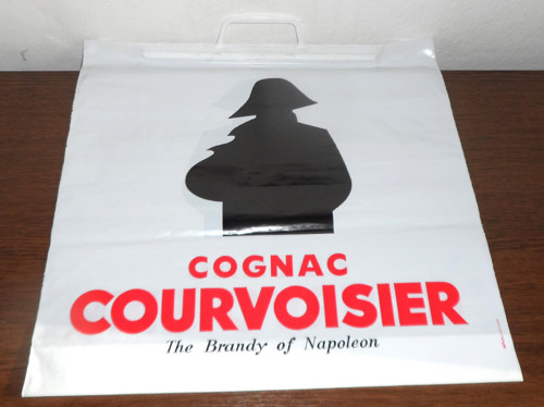 Originál igelitová TAŠKA • Cognac Courvoisier