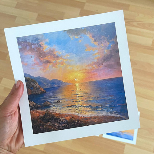 Art print Západ slunce P0019