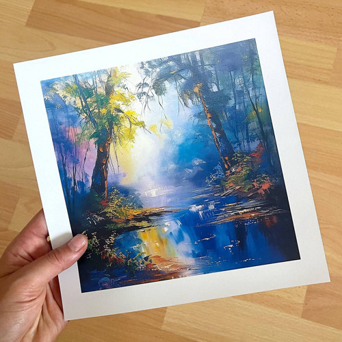 Art print Barevná země I. P0019